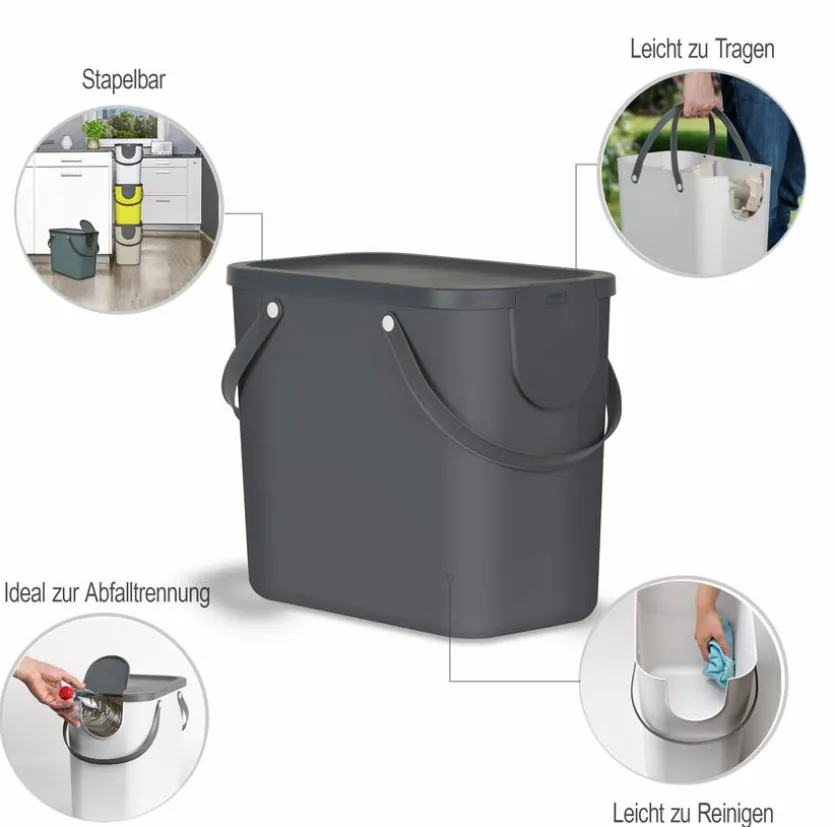 Abfallbehälter Albula 25 l