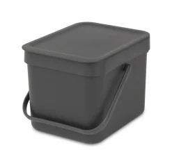 Abfallbehälter Sort&Go 6l Grey