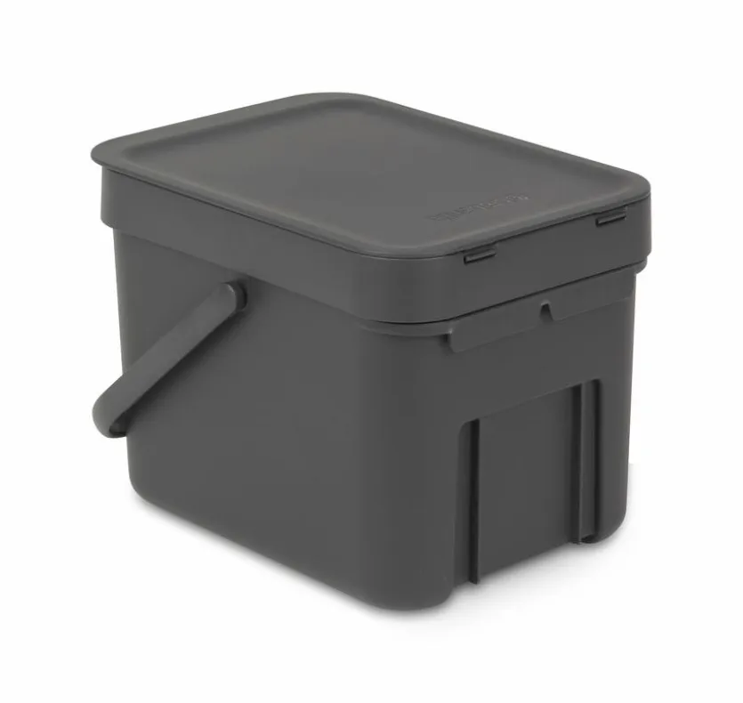 Abfallbehälter Sort&Go 6l Grey