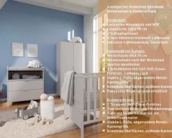 Babyzimmer-Set Alkmaar 4tlg.