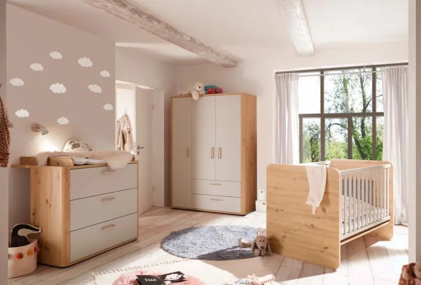 Babyzimmer-Set Lilly 3tlg.