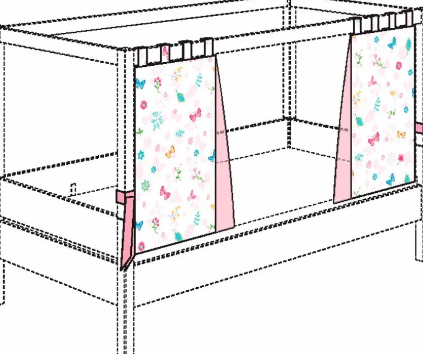 Baldachin-Set Schmetterling