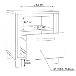 Beistelltisch Farida