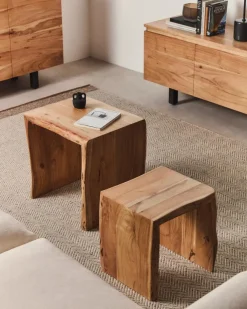 Beistelltisch-Set Vintara