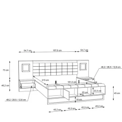 Bett Fayola 180 x 200 cm