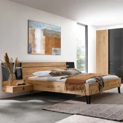 Bett mit Nachttischen Cubo 180 x 200 cm