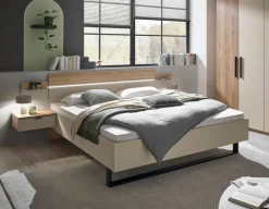 Bett mit Nachttischen Danao 180 x 200 cm