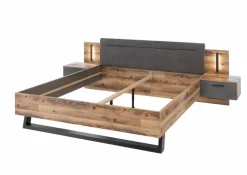 Bett mit Nachttischen Sarnia 180 x 200 cm