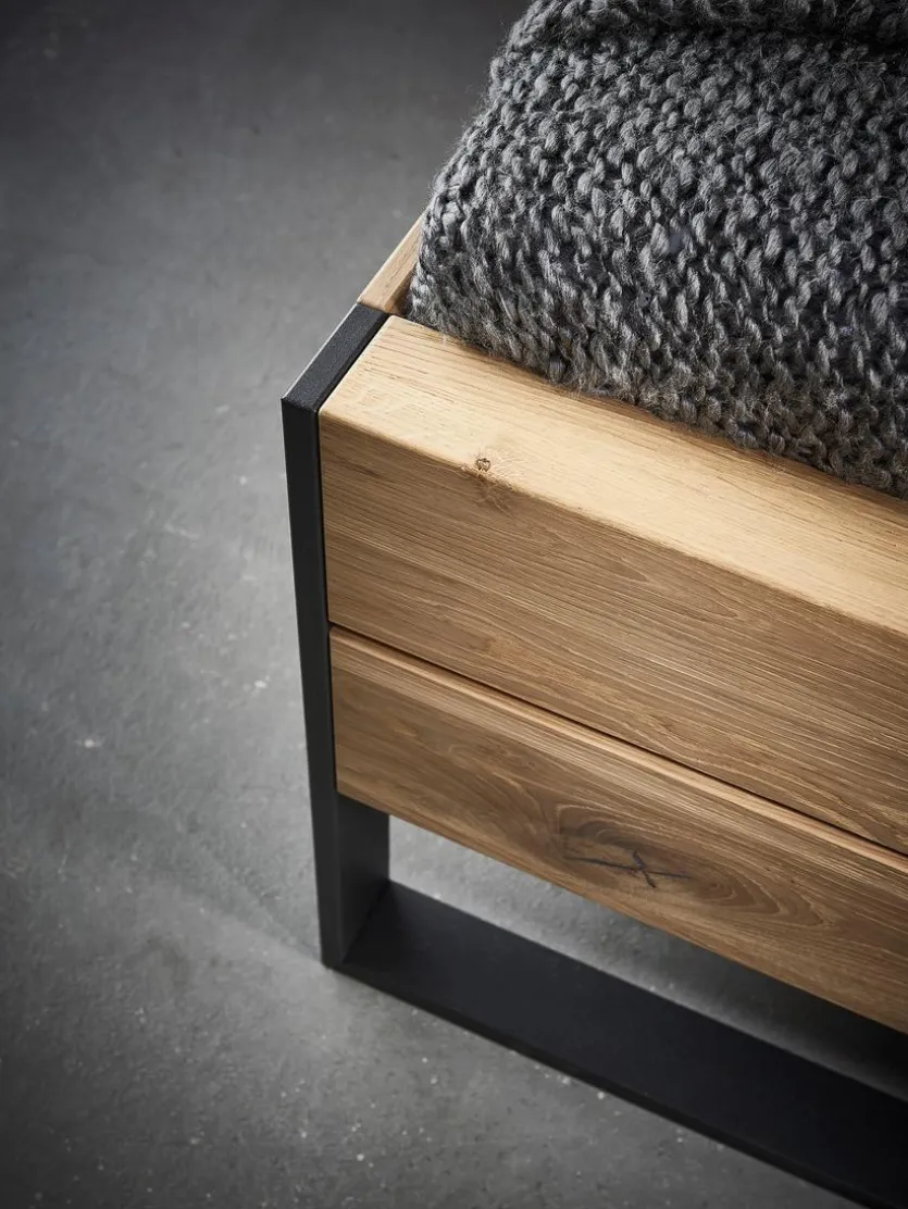 Bett Steel 180 x 200 cm