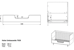 Bettseitenteil Tomino