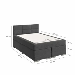 Boxspringbett One 140 x 200 cm