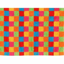 Duschtuch Karo 70 x 140 cm