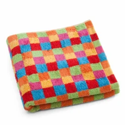 Duschtuch Karo 70 x 140 cm