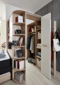 Eckkleiderschrank Cariba