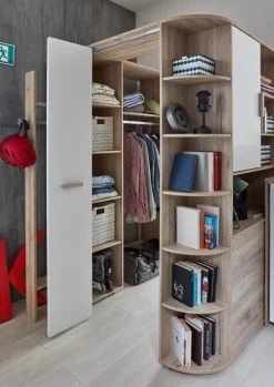 Eckkleiderschrank Cariba