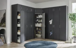 Eckschrank Multiraumkonzept