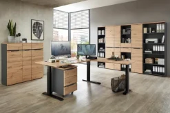 Eckschreibtisch elektrisch Memphis