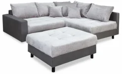 Ecksofa mit Hocker Antonia