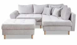 Ecksofa mit Hocker Rice