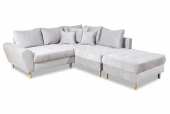 Ecksofa mit Hocker Rice