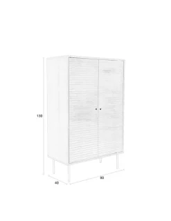 Einzelschrank Stripes