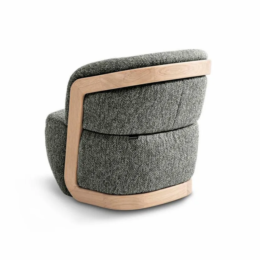 Einzelsessel Frieda mit Holzspange