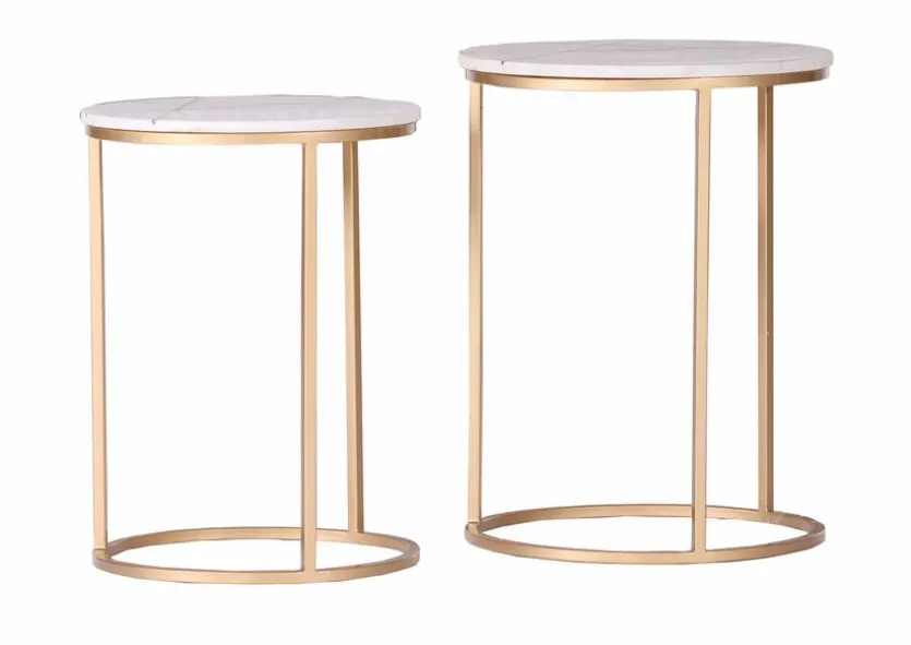 2er-Set Beistelltisch Moda