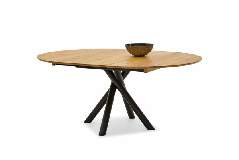 Esstisch mit Auszug Helmond Ø 120/170 cm