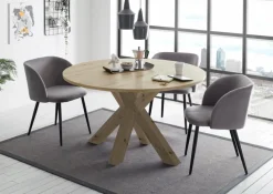 Esstisch mit Auszug Big System Ø 130/ 170 cm