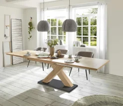 Esstisch mit Auszug Komfort Plus 160/260 x 90 cm