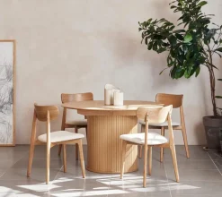 Esstisch mit Auszug Nola Ø 120/167 cm