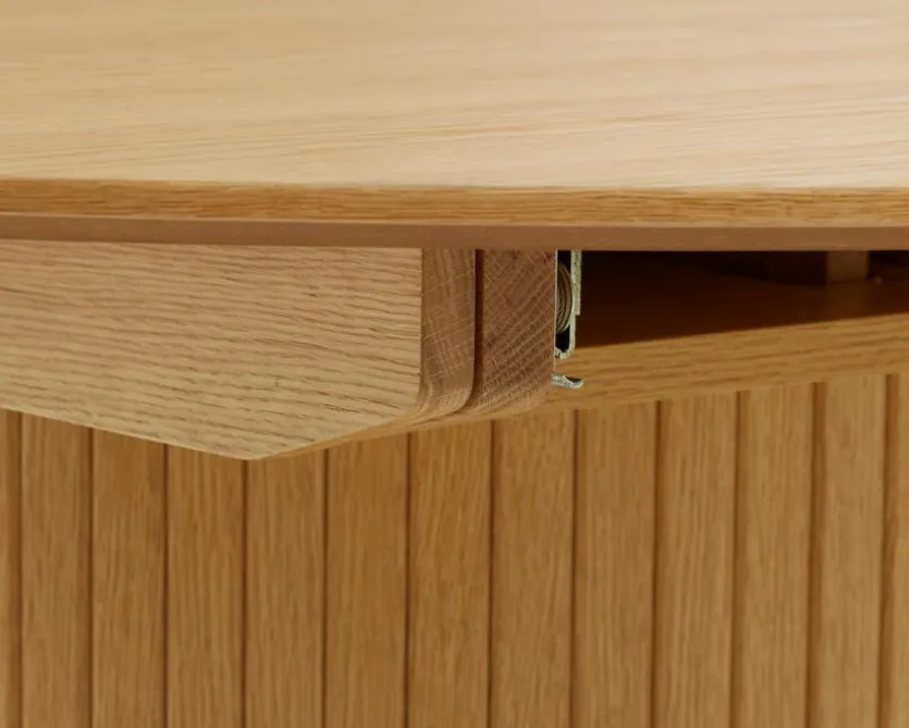 Esstisch mit Auszug Nola Ø 120/167 cm