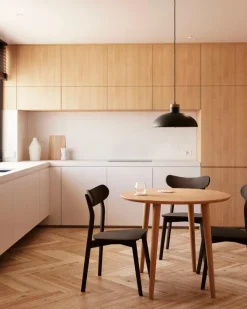 Esstisch mit Auszug Oqui Ø 90/170 cm