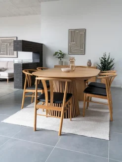 Esstisch mit Auszug Osaka Ø 120/ 200 cm