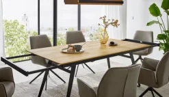 Esstisch mit Auszug Tiama 200/300 x 100/150 cm