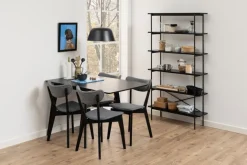 Esstisch mit Klappen Roxby 80/120 x 80 cm