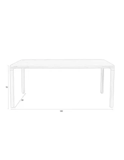 Esstisch Storm 160 x 90 cm