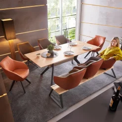 Esstisch T1002-1K 220 x 100 cm