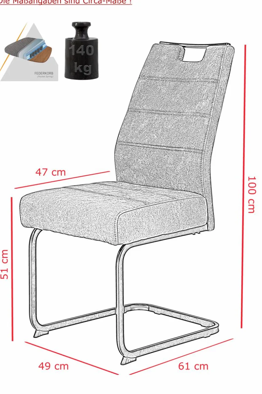 Freischwinger Kerstin II