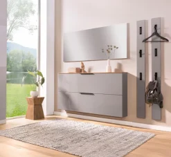 Garderobenkombination Space Grau
