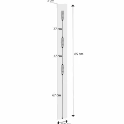 Garderobenkombination Space Grau