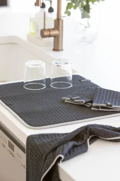 Geschirrtuch Küchen-Set Mega Waffle 4tlg.