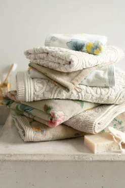 Handtuch Les Fleurs 55 x 100 cm