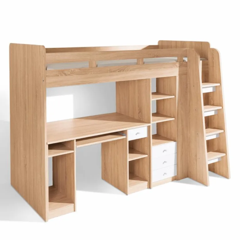 Hochbett Unit 90 x 200 cm