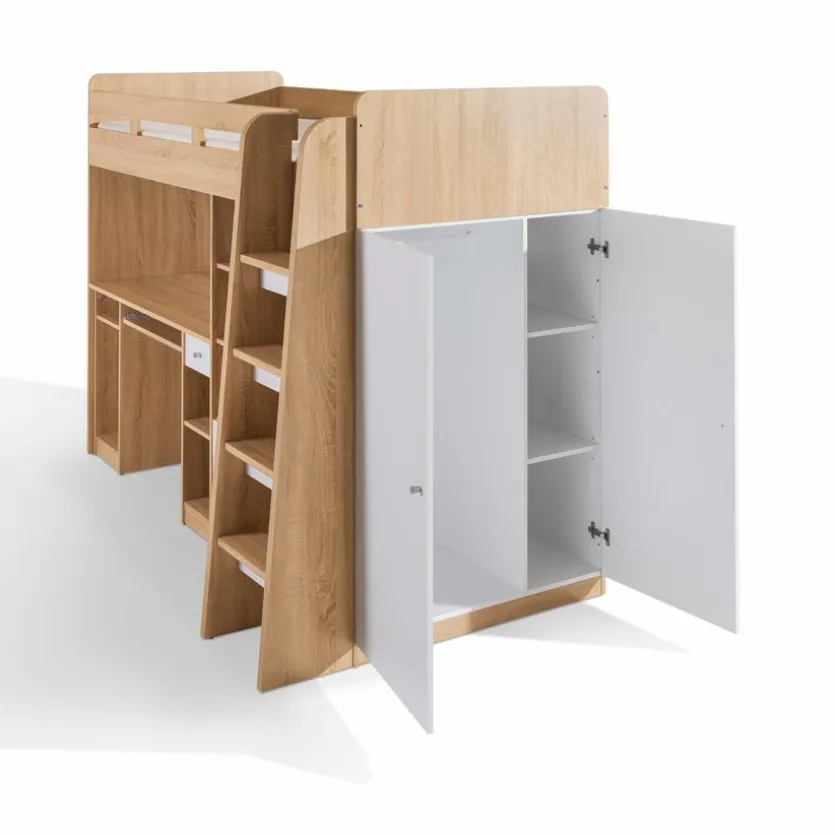 Hochbett Unit 90 x 200 cm