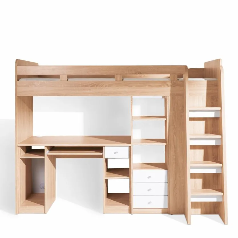 Hochbett Unit 90 x 200 cm