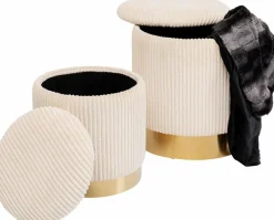 Hocker 2er Set Cherry Storage 86512