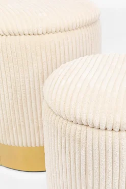 Hocker 2er Set Cherry Storage 86512