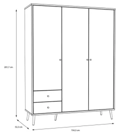 Kleiderschrank Harllson