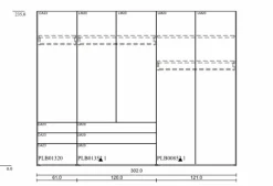 Kleiderschrank Lousada 302 x 235 cm